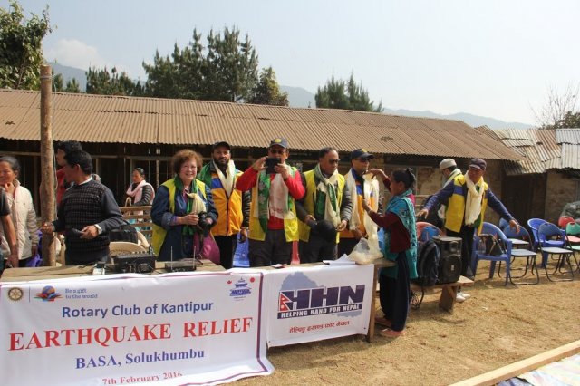 Earthquake Relief for Basa